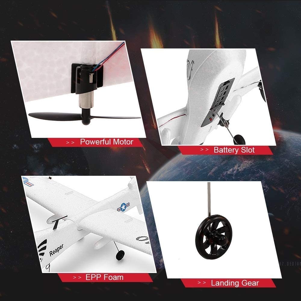 RC Jet Plane Model Drone Radio Control 2.4G 3.5Ch Plane Toy EPP Foam Remote Control Airplane RC Glider