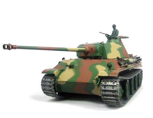 Heng Long Panther G Radio control tank 1/16 Pro 2.4G BB Shooting & IR battle VERSION 7 UK Metal Tracks