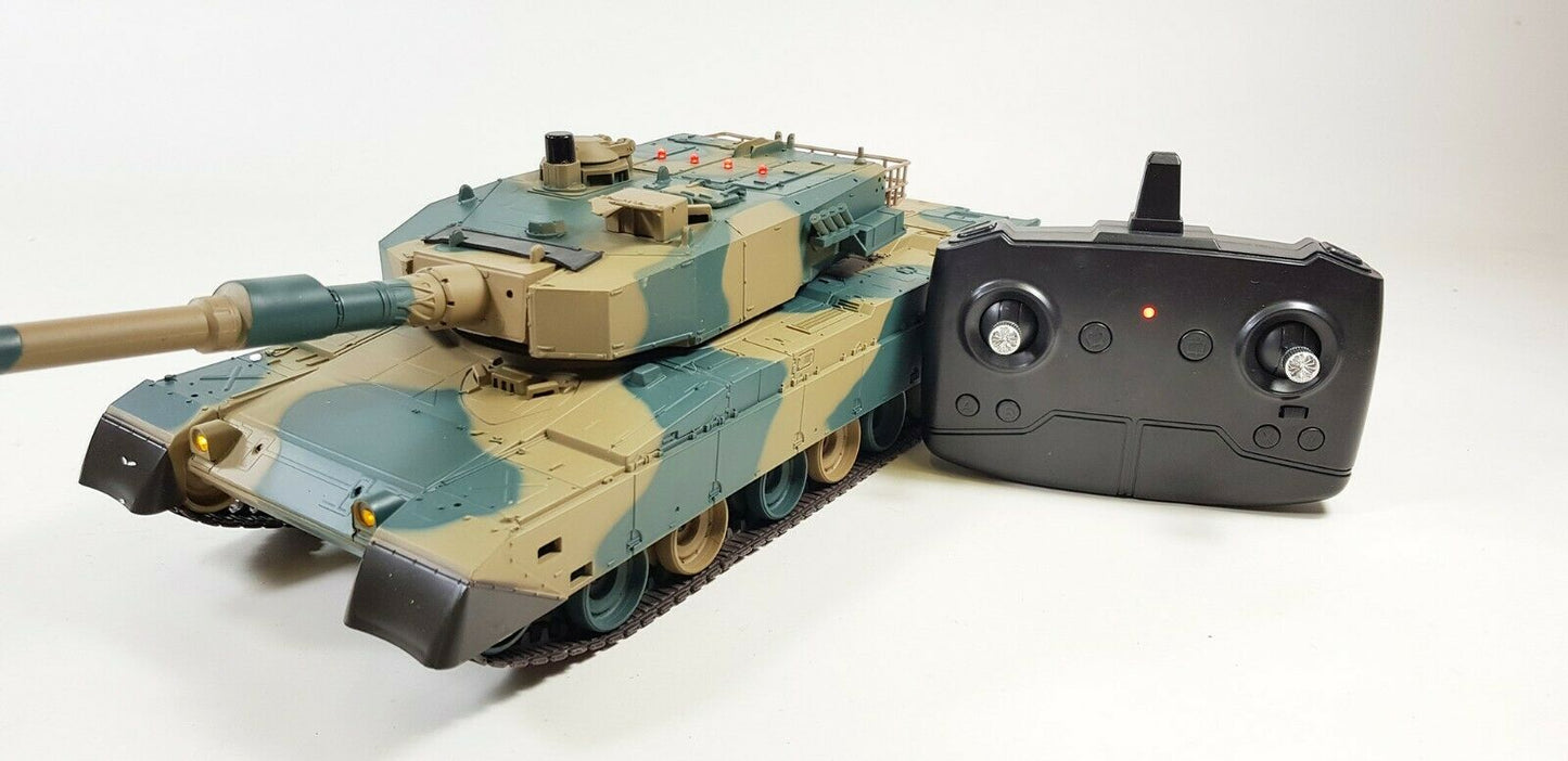 Heng Long RC BB Firing Radio Control Model Tank 3808 Type 90 2.4ghz Version 5 Infrared