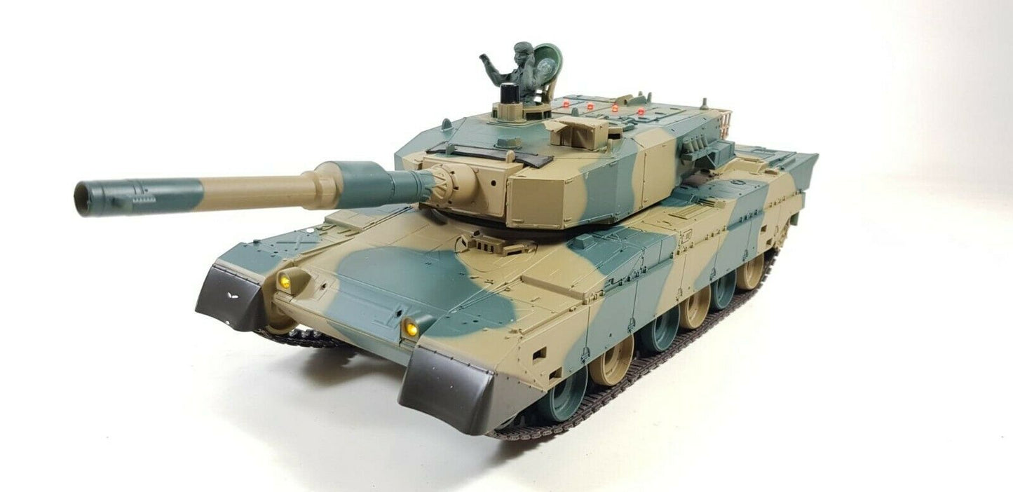 Heng Long RC BB Firing Radio Control Model Tank 3808 Type 90 2.4ghz Version 5 Infrared