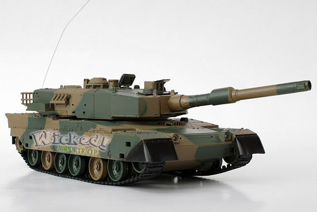 Heng Long RC BB Firing Radio Control Model Tank 3808 Type 90 2.4ghz Version 5 Infrared