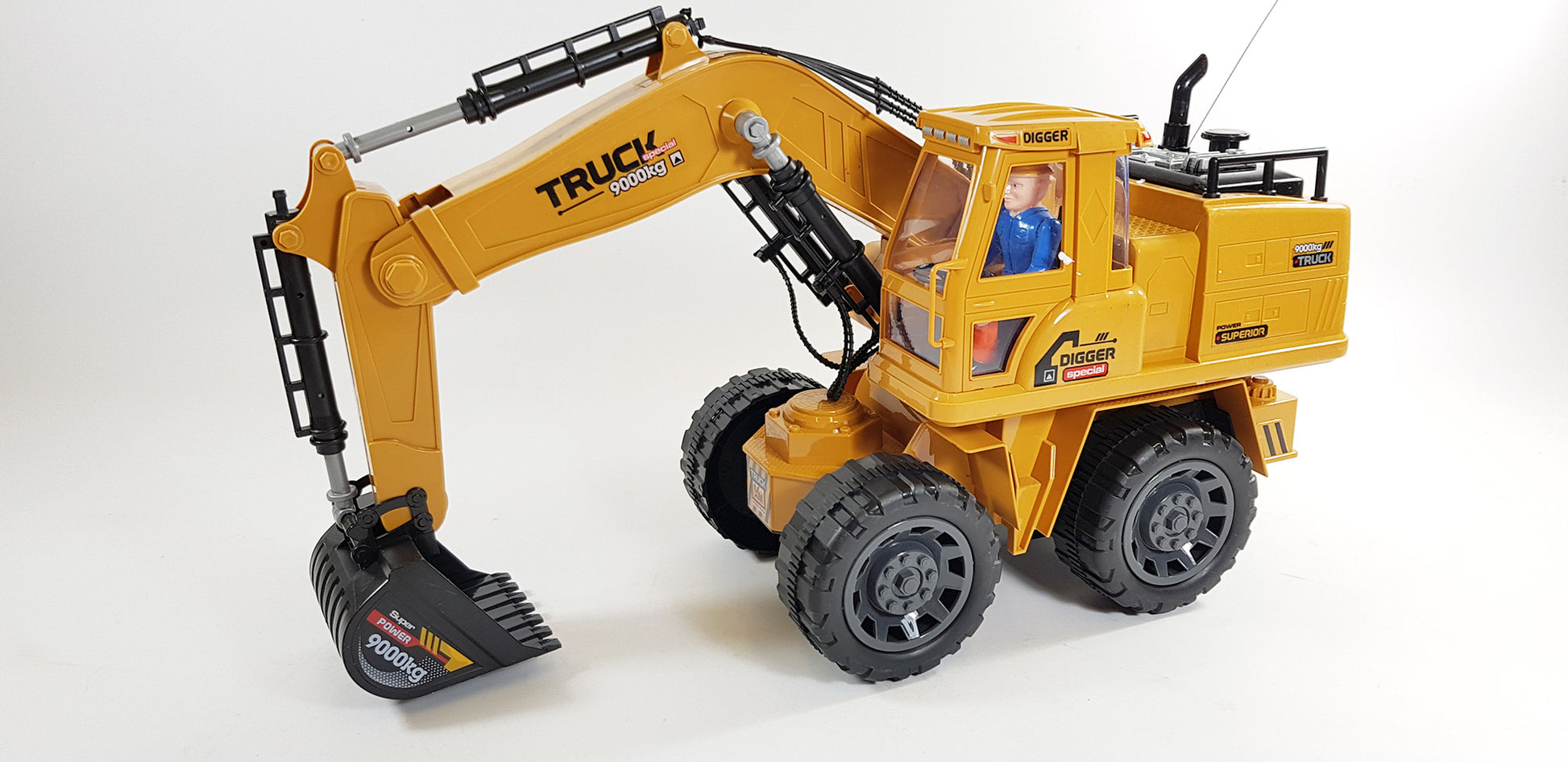 real working rc digging action