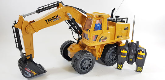 Remote controlled rc digger set