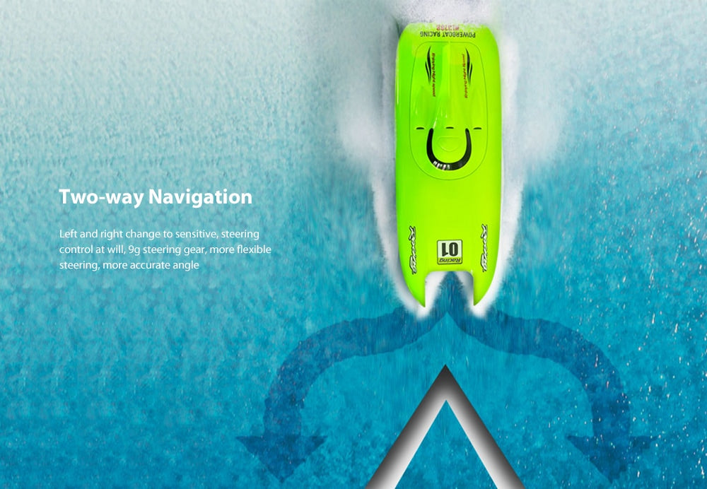 HENG LONG 3788 2.4G Remote Control RC Racing Boat 30K High Speed Electric Water Toy