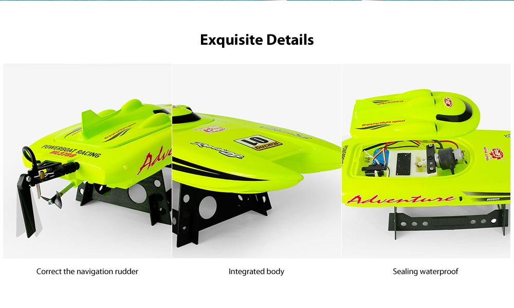 HENG LONG 3788 2.4G Remote Control RC Racing Boat 30K High Speed Electric Water Toy