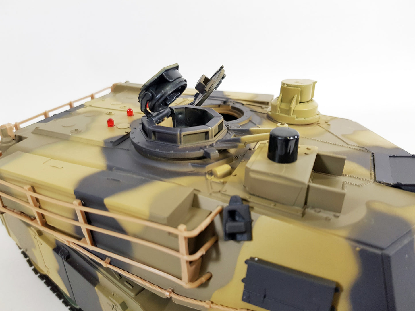 UK Heng Long Abrams 1/24 Army Military War Battle Tank Heavy Large Interactive Remote Control RC Toy UK