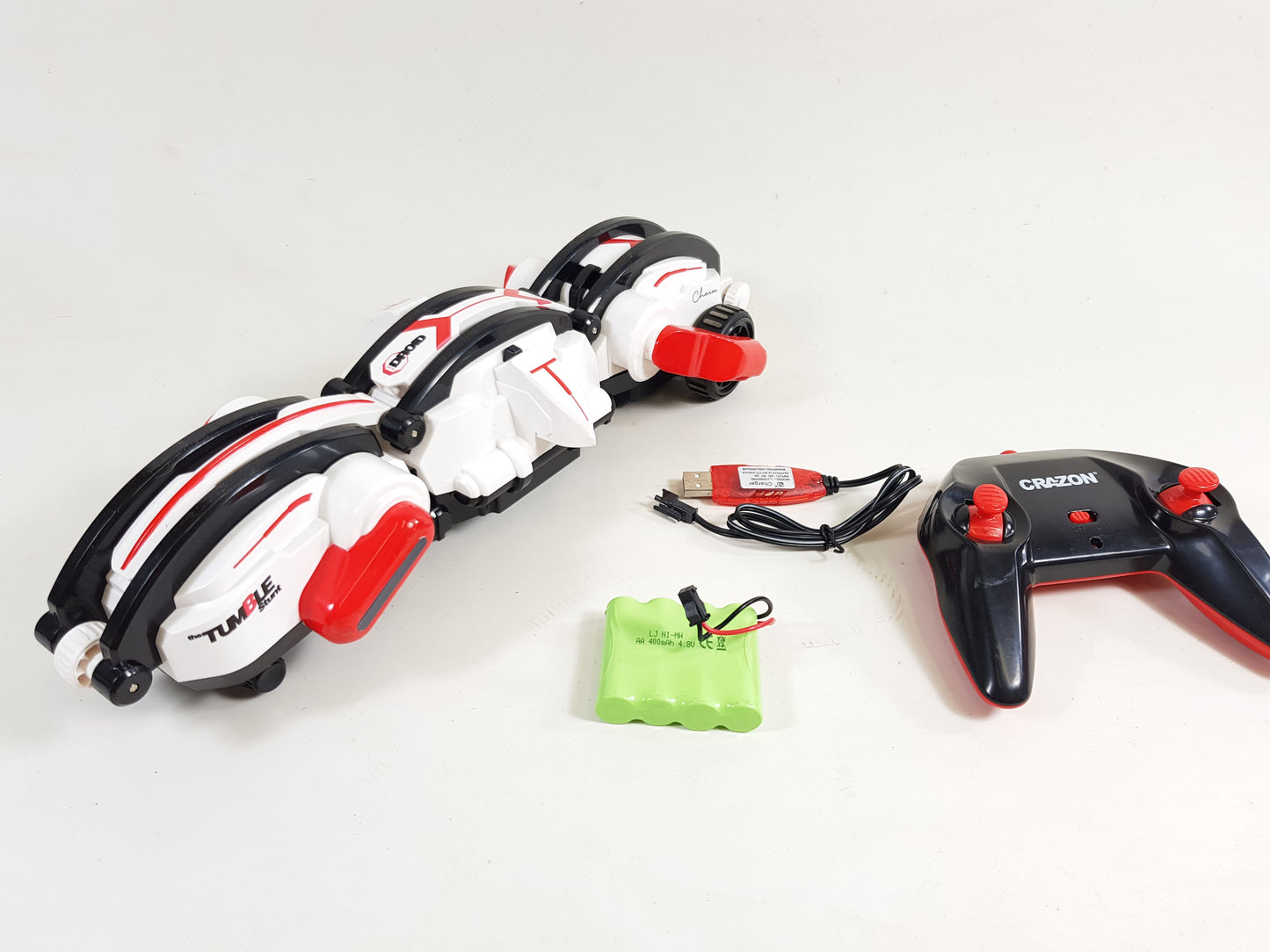 Large STUNT CAR TURBO Spin REMOTE CONTROL Electric RC TOY 360° Flip Racing Truck