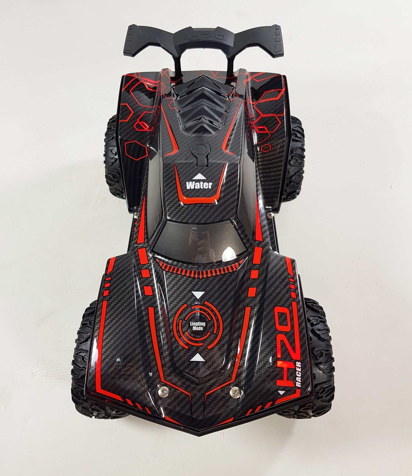 REAL SMOKING STEAM Power Radio Control RC 2.4G 4WD Light Up Monster Truck Buggy