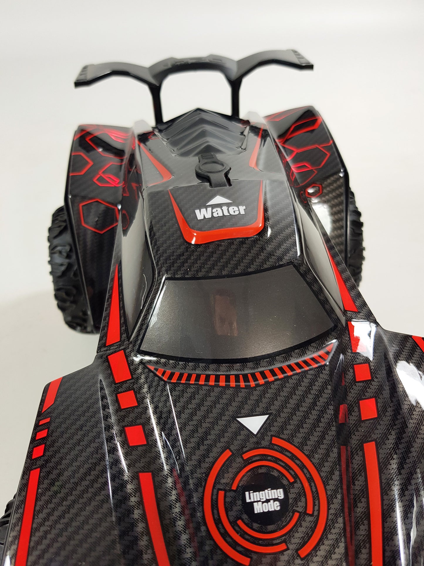 REAL SMOKING STEAM Power Radio Control RC 2.4G 4WD Light Up Monster Truck Buggy