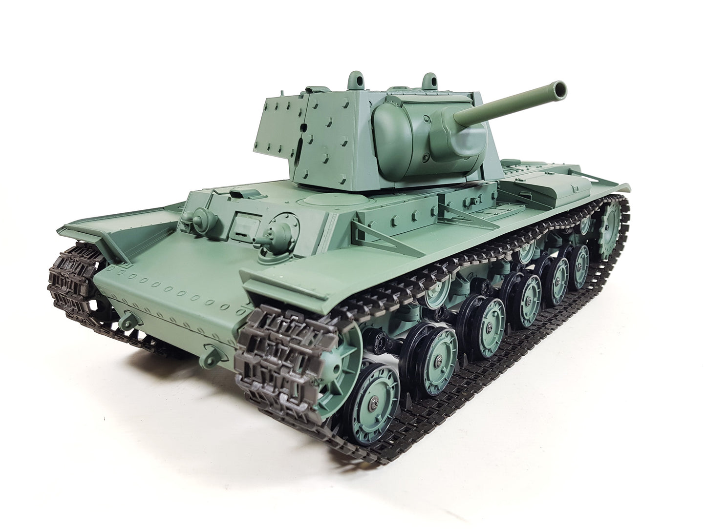 Heng Long rc tank 1/16 Metal Suspension Arms Radio remote control Russian KV1 Battle Tank 7.0 V UK 2.4G Panzer Model