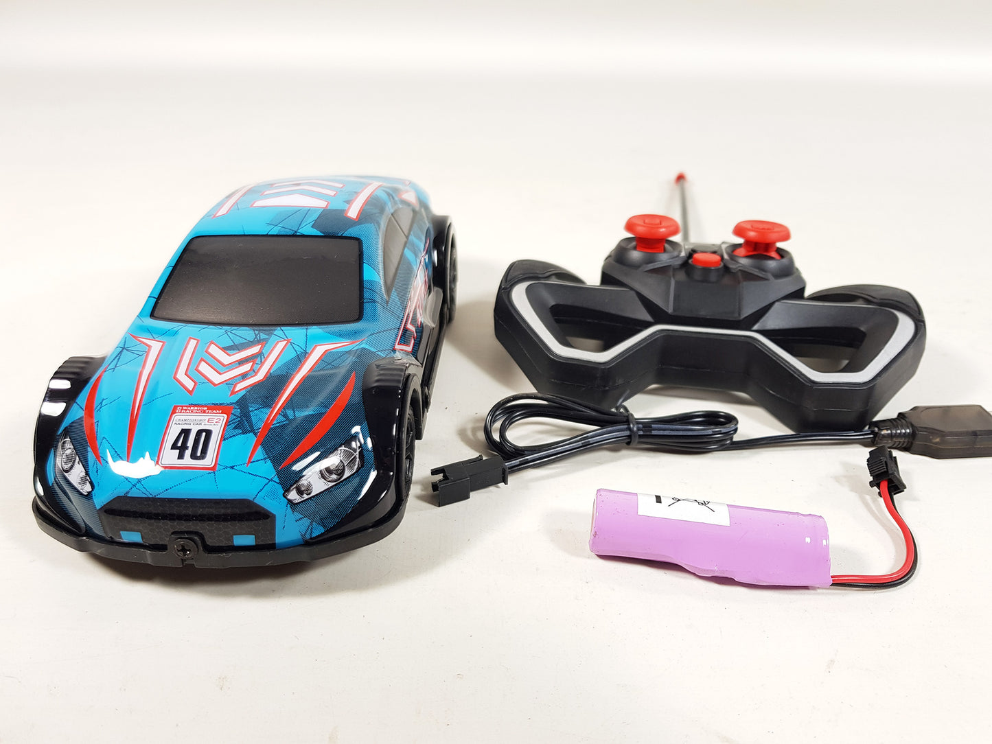 Remote Control Racing Car RC LED Lights Music 1:24