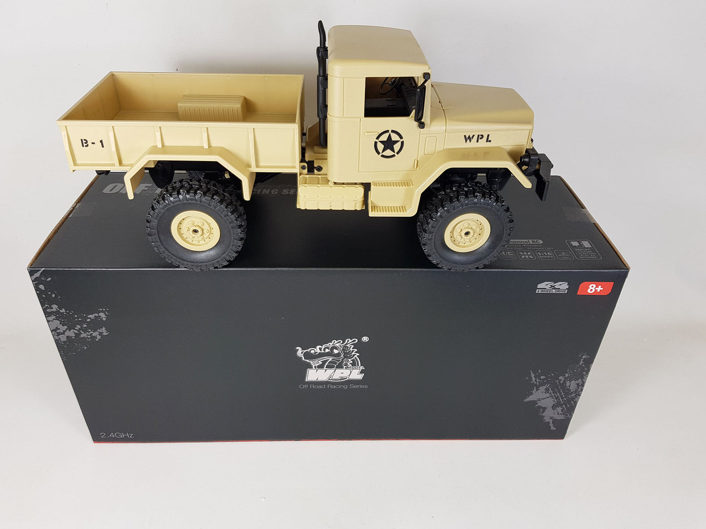 WPL Heng Long 4x4 Radio Control Military Off Road Rock Climbing Willys Jeep Truck Model 4WD US Army