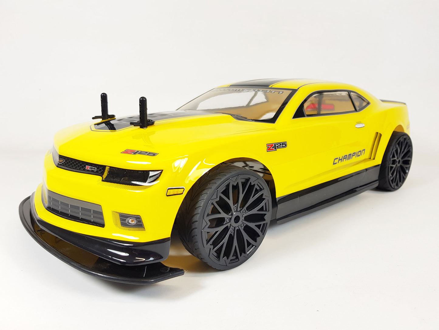 Chevy Camaro Bumblebee Banzai 1/10 RC Electric Brushed 4WD RTR Street Drift Car