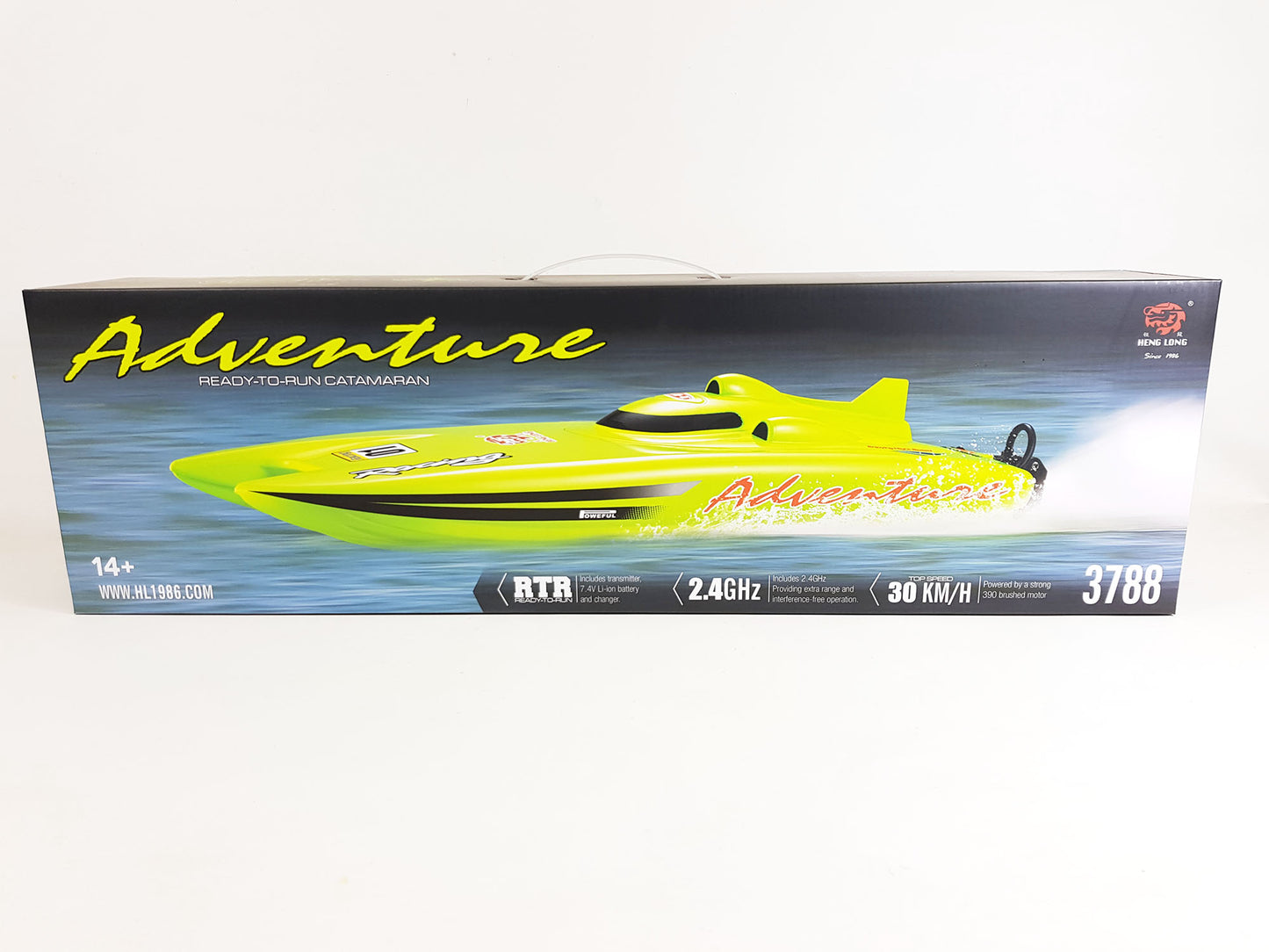 HENG LONG 3788 2.4G Remote Control RC Racing Boat 30K High Speed Electric Water Toy