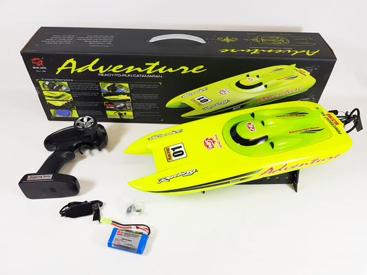 HENG LONG 3788 2.4G Remote Control RC Racing Boat 30K High Speed Electric Water Toy