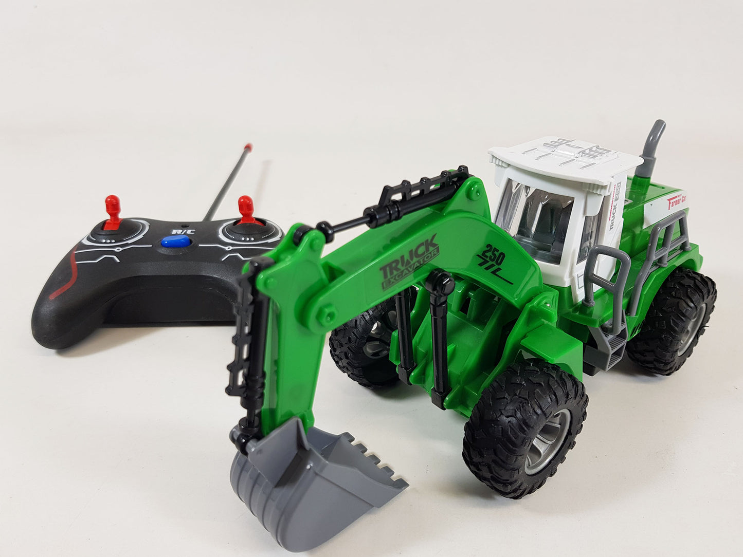 RC Big Excavator Forklift Truck Powerful Radio Remote control Farm NEW UK STOCK