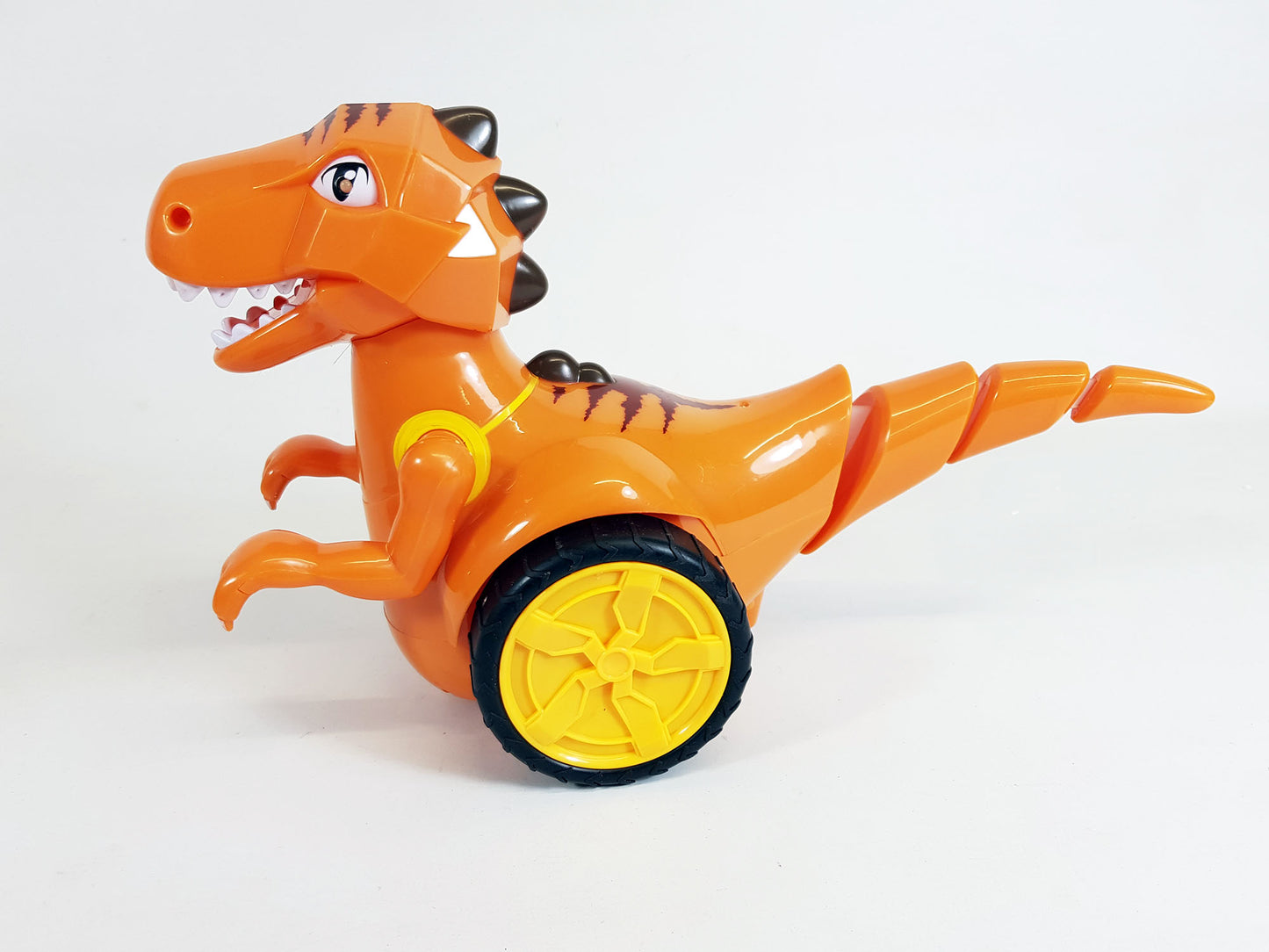 RC Robot Dinosaur Battery Remote control Walking Stunt 360 Spin Sound Lights Toy