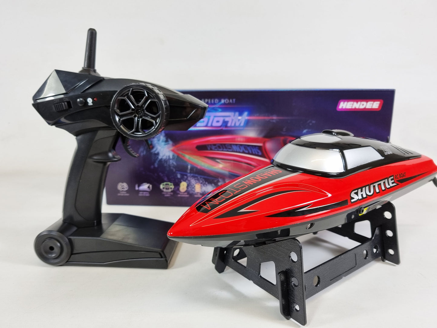 2.4G STORM RC Boat 20mph High Speed Remote Control Racing Ship Water Speed Boat