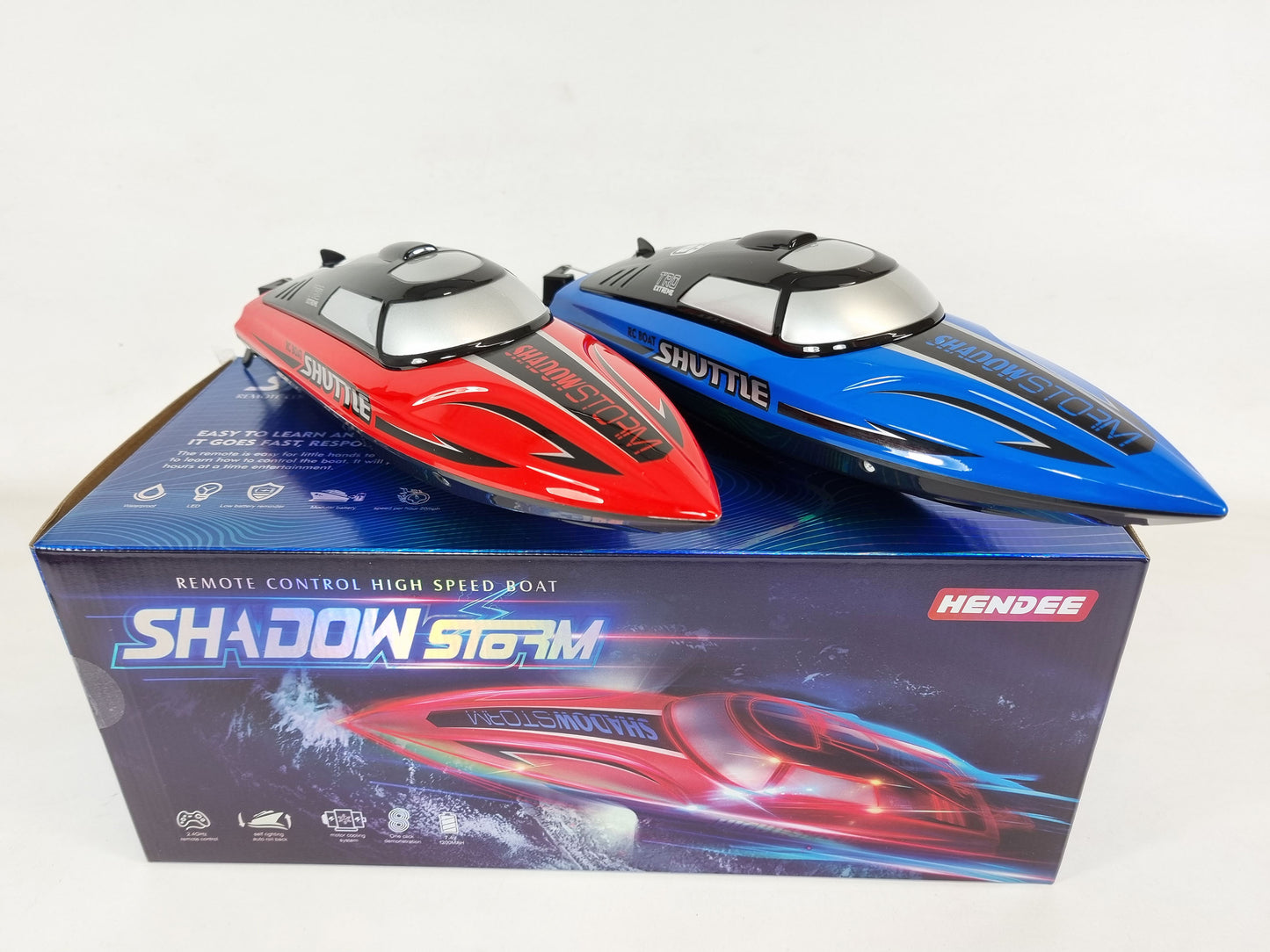 2.4G STORM RC Boat 20mph High Speed Remote Control Racing Ship Water Speed Boat