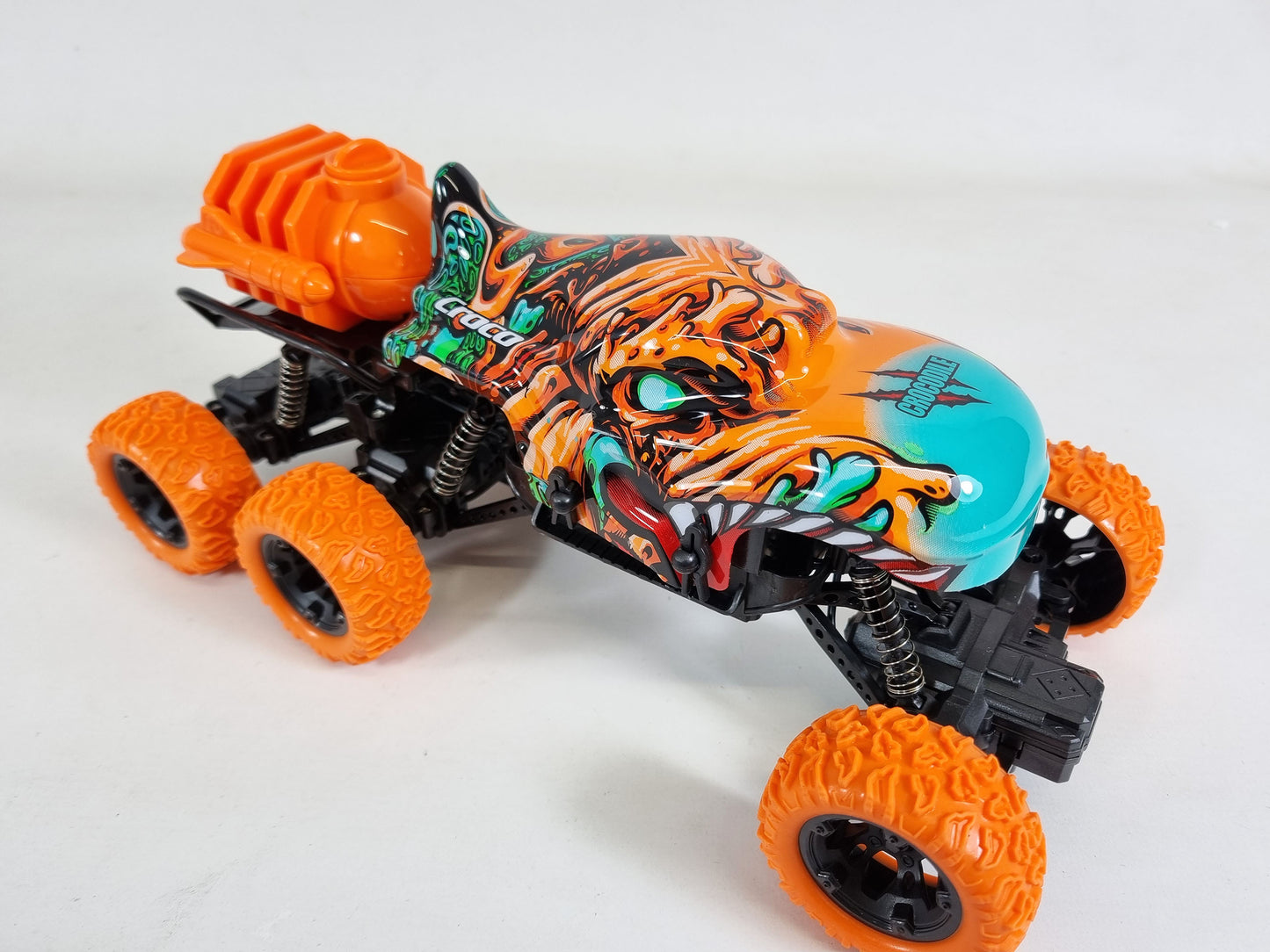 UK Smoking Crocodile Monster Remote Control Off-Road Stunt Car Gesture 4WD Truck