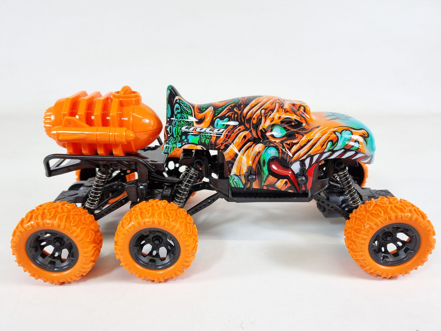 UK Smoking Crocodile Monster Remote Control Off-Road Stunt Car Gesture 4WD Truck