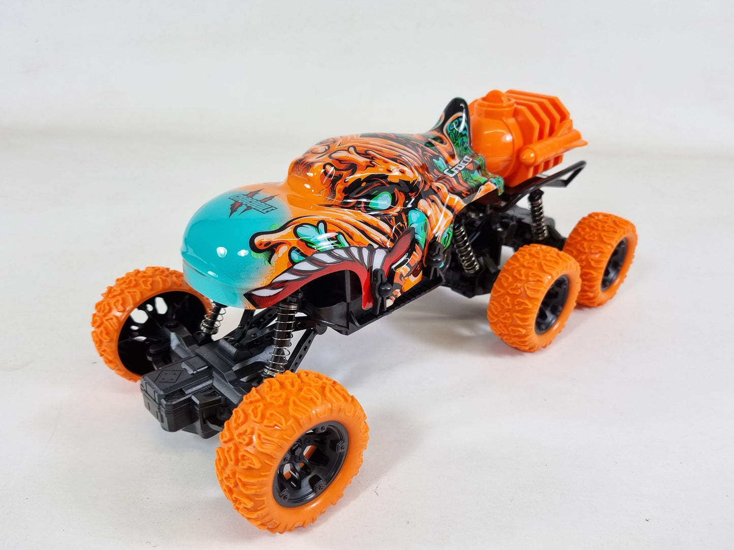 UK Smoking Crocodile Monster Remote Control Off-Road Stunt Car Gesture 4WD Truck