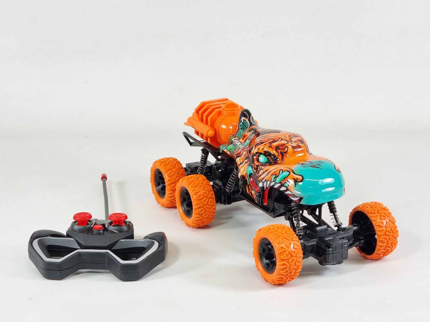 UK Smoking Crocodile Monster Remote Control Off-Road Stunt Car Gesture 4WD Truck