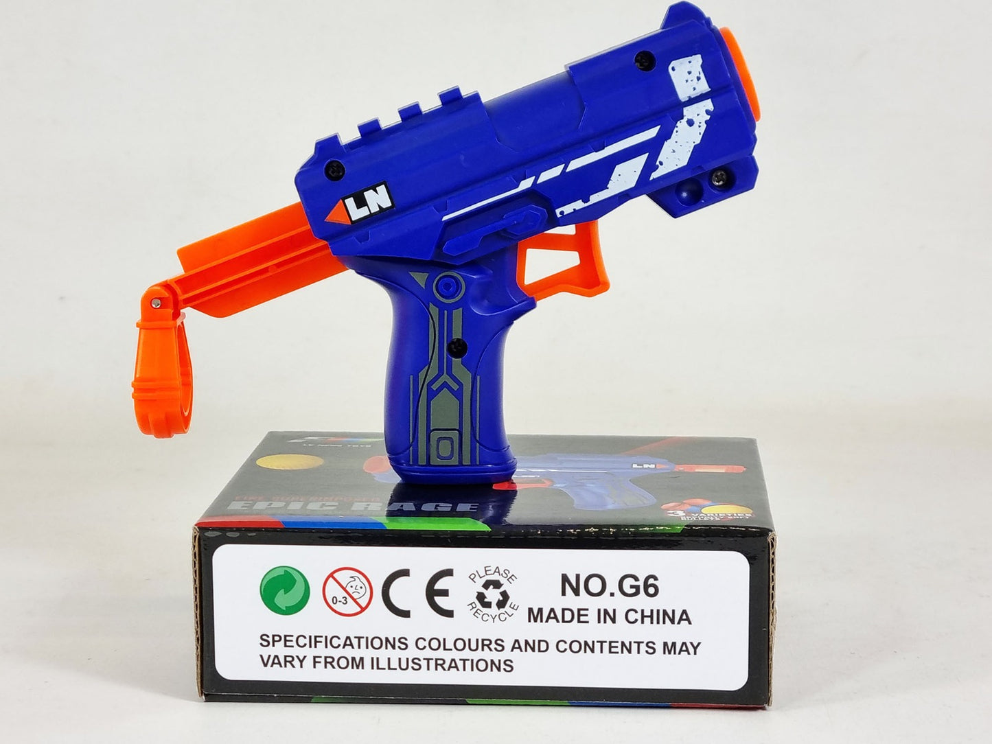 G6 Mini Pump Action Soft Dart Pistol - Nerf Compatible
