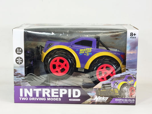 21001 1:14 4WD amphibious RC truck for land, shallow water and snow