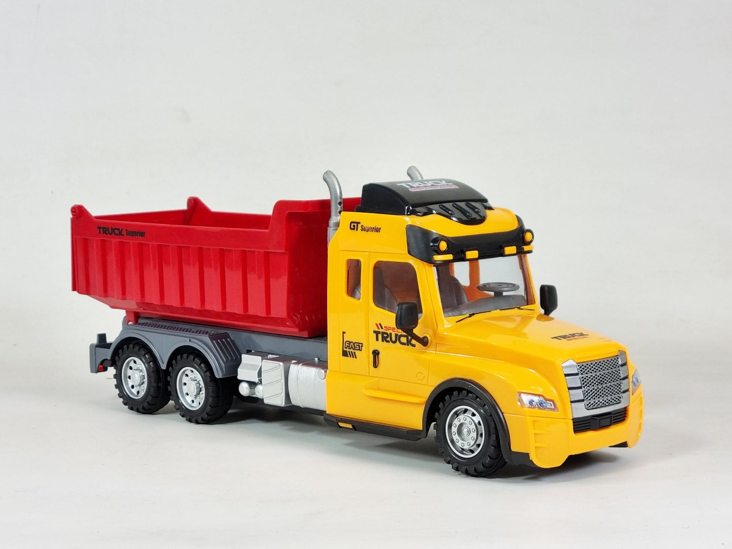 radio control rc monster truck lorry dump truck kids toy r/c wagon building site toy set