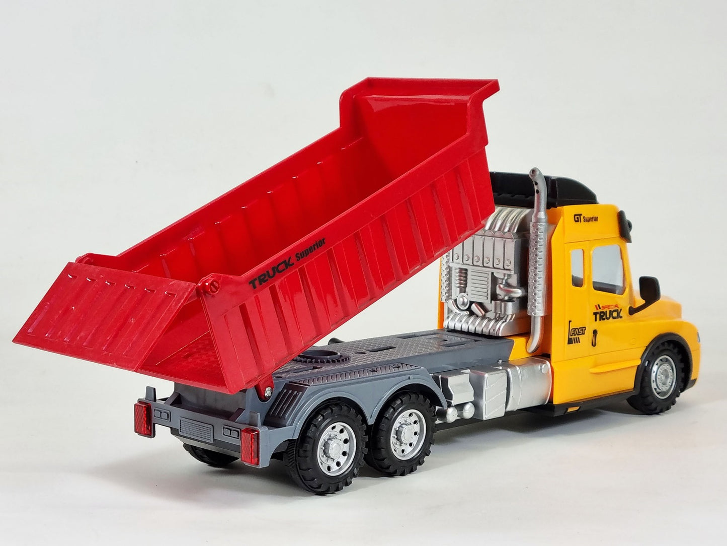 radio control rc monster truck lorry dump truck kids toy r/c wagon building site toy set