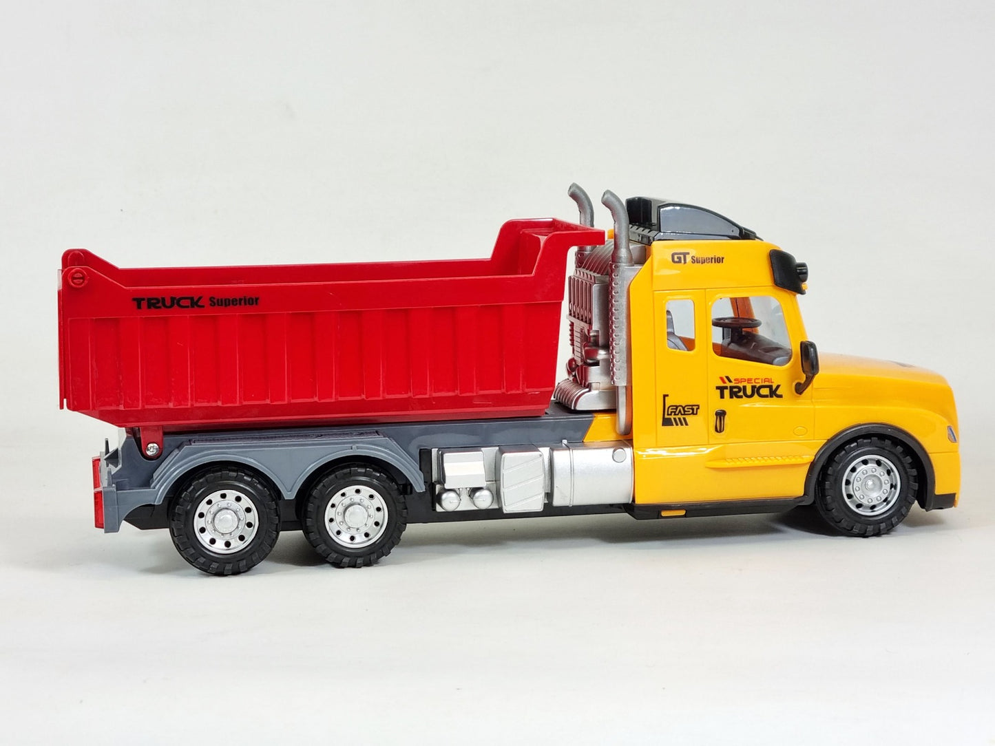 radio control rc monster truck lorry dump truck kids toy r/c wagon building site toy set