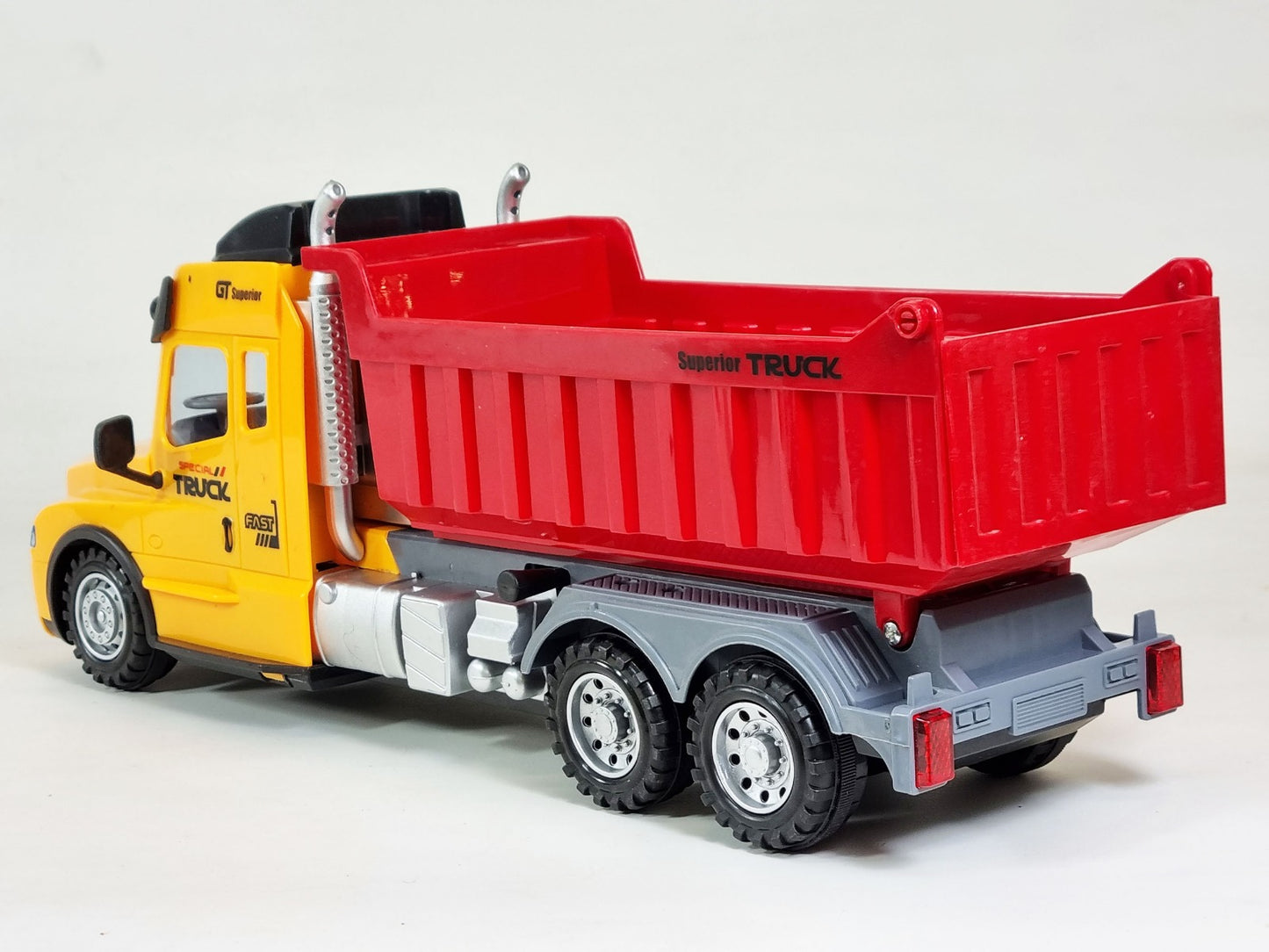 radio control rc monster truck lorry dump truck kids toy r/c wagon building site toy set