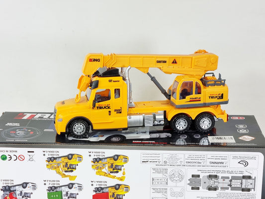 Kids Remote Control RC Model Truck Lorry Crane Construction JCB Builder playset Toys