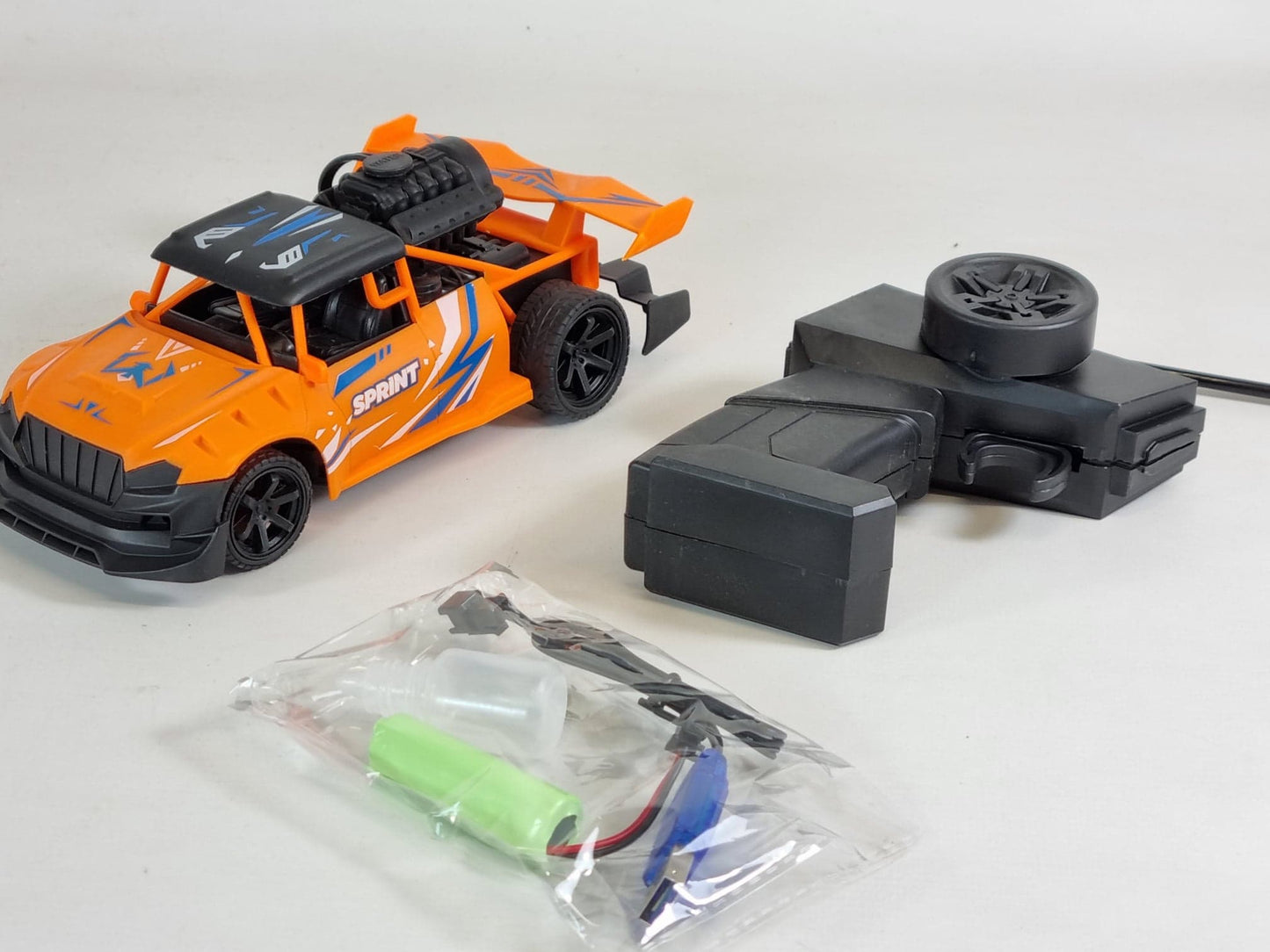 Remote Control RC Motorcycle RC Smoking Steam Truck Car 1:18 Mini Buggy RTR Toy