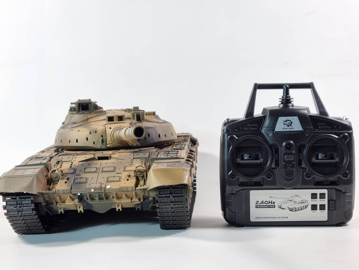 Heng Long 1:16 RC Tank "Russian T90" Smoke Sound BB IR 2.4G Version 7