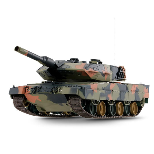 RC Model Tank Heng Long 1/24 Scale German Leopard BB firing Infrared Version 5 Radio control 2.4Ghz 3809-1