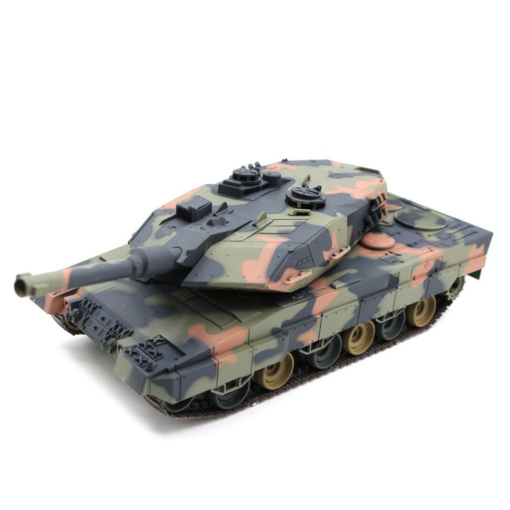 RC Model Tank Heng Long 1/24 Scale German Leopard BB firing Infrared Version 5 Radio control 2.4Ghz 3809-1