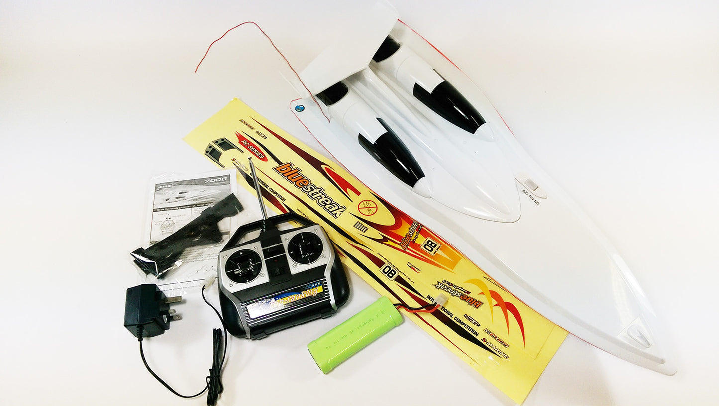 28" SYMA DOUBLE HORSE ATLANTIC SAIL YACHT FAST RC RADIO CONTROL RACE BOAT 7008