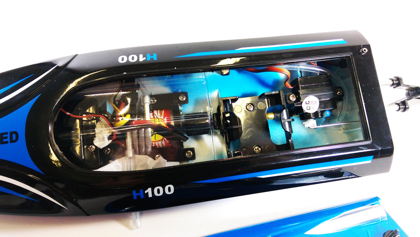 Skytech H100 Radio Control 2.4G RC Self Right High Speed Rudder Servo Performance Speed Boat NEW MODEL TOY