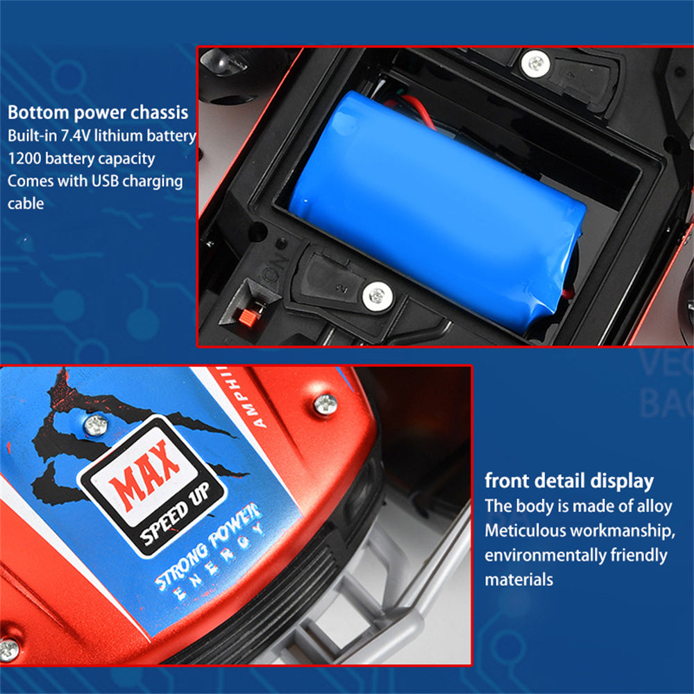 RC Explosion Wheel Stunt Cars 1:12 Remote Control Off-road Vehicle Climbing Vehicle 360° Drift 4WD Racing Hot Wheels Cars