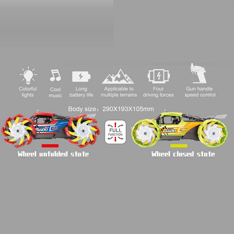 RC Explosion Wheel Stunt Cars 1:12 Remote Control Off-road Vehicle Climbing Vehicle 360° Drift 4WD Racing Hot Wheels Cars